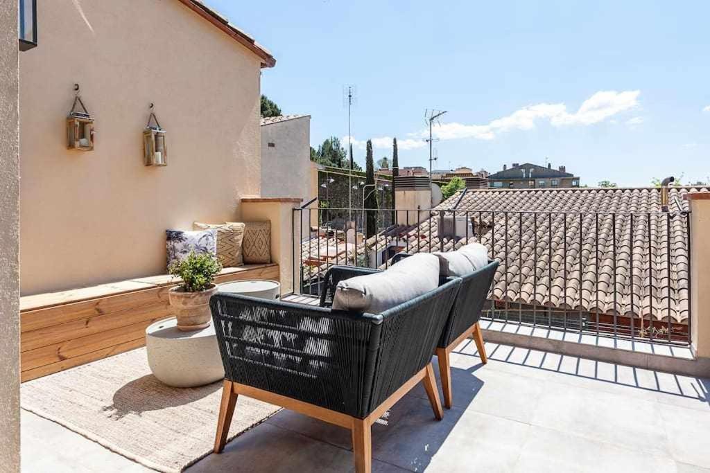 Velo Vern 3 Luxury Penthouse W Views Of City Wall Girona Eksteriør billede